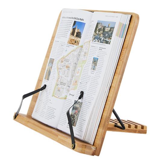 Reading Stand for Kitchen Countertops And Cookbooks Adjustable Cookbook Holder for Hands-Free Reading