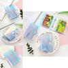 Elegant Portable Photocard Binder Featuring Dazzling Laser Photo Album Design