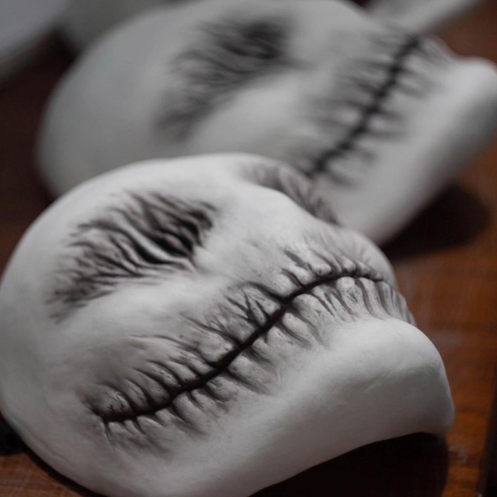 Halloweenová Lebka Cosplay Pokrývka Hlavy Pevná a Odolná Simulovaná Lebka Pokrývka Hlavy Pro Halloween Tajemná Komora Rekvizity