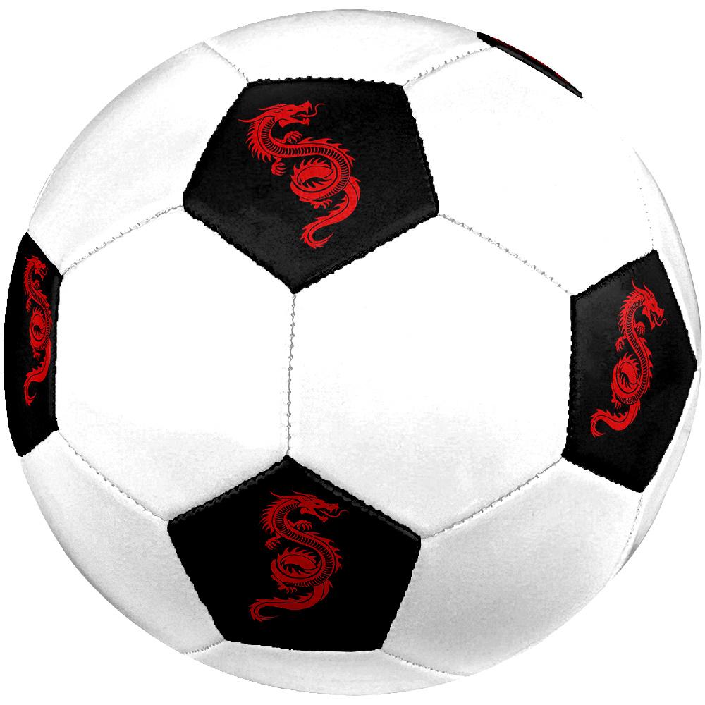 1PC Dragon Symbol Soccer Ball Size 5 Football Machine Sewn Indoor/Outdoor Universal Football S13