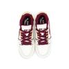Anta Street Fun Lifestyle Series Comfortable Versatile Non-Slip Wear-Resistant Low-Top Skate Shoes Women sneaker White Red 122438071R-2