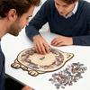 Wooden Cat Puzzle Precise Decor Kit 135 Pieces Wood Challenging Jigsaw Puzzles for Cat Lovers Home Shelf Family Friends Indoor