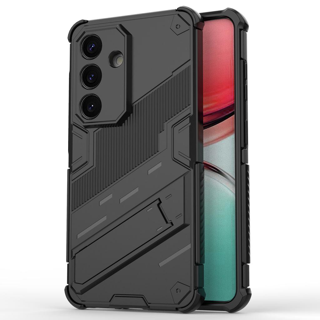 For Samsung Galaxy S26/S26 Pro Case PC + TPU Shockproof Phone Cover with Kickstand