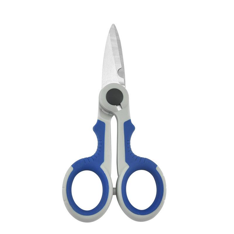 Yangjiang Multifunctional High-Power Fishing Scissors for PE Lines, Sea, Rock, Boat Fishing, Tackle