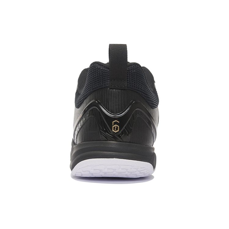 LiNing Ranger 6 Lite Fabric Synthetic Leather Shock Absorption Non-Slip Wear-Resistant Low-Top Badminton Shoes Unisex Shoes Black White AYTS012-3