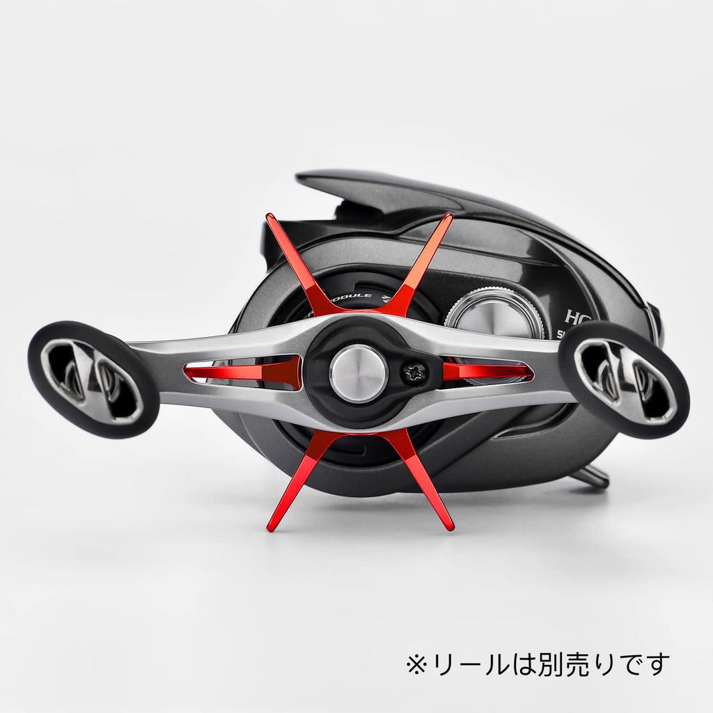 Gomexus Star Drag for Shimano Antares DC and Metanium Baitcasting Six Arms ST-S Reels, Aluminum, 5.4g Ultra-Lightweight, Right-Handed/Left-Handed,