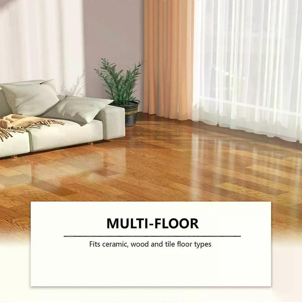Floor Cleaner Liquid with Biological Enzymes - Easy Dirt Removal, Quick Drying, Shine & Protect Floors Without Marks, 500ML/16.91FL.OZ
