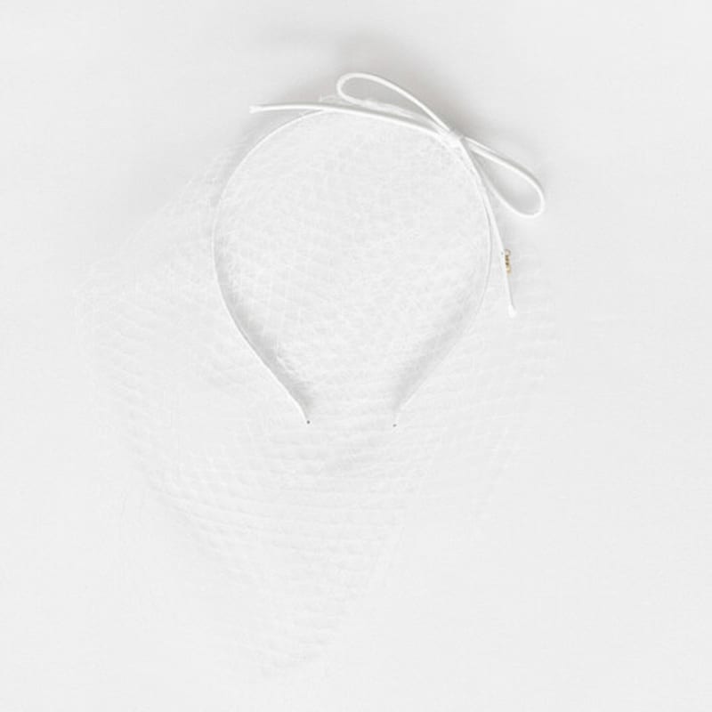 GRACE U Mesh Hairband (White)