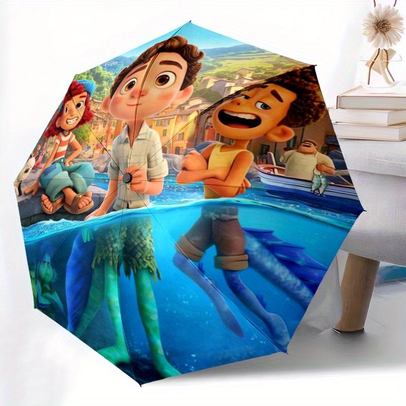 Luca & Friends Automatic Opening and Closing Folding - A Good Choice for Gifts, Fashionable and Convenient Cartoon Umbrella With Cute Cartoo