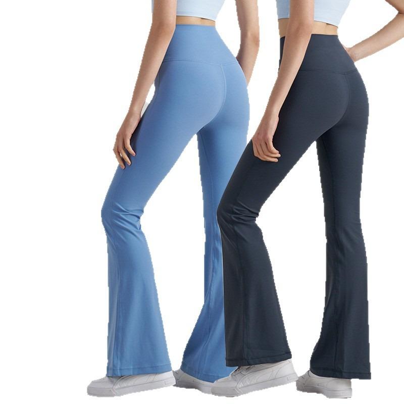 NF Lycra No Size No T Yoga Flared Pants Women's High Waist Hip Lift Naked Yoga Clothing Fitness Micro-pull Yoga Pants