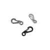 2.5 Cm Mini Aluminum Carabiner Clip Tiny Carabiners Set Spring Snap Keyring Hook For Camping Traveling Hiking Keychains Outdoorblack10pcs
