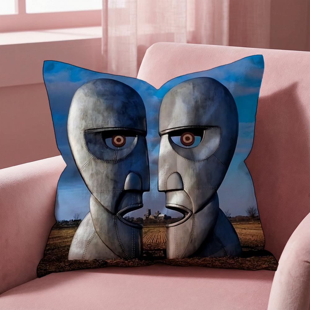 Klassische P-Pink F-FloydS Band Kissenbezug Multi-Szenen Kissenbezug für Zuhause & Auto - Wendbar, Weich & Langlebig für den täglichen Gebrauch