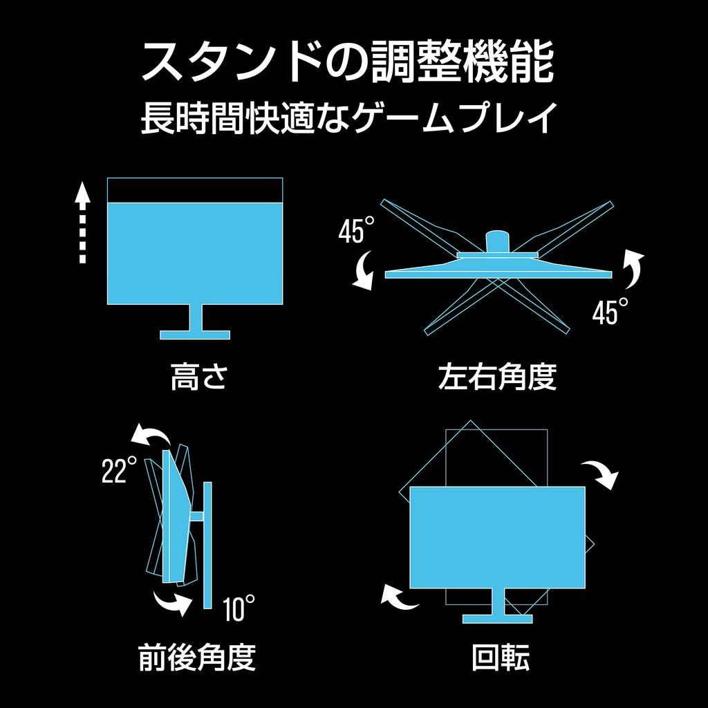 SGM27 Tabletop Monitor Stand Display Compatible with VESA Mount 100mm Gaming Home Work Desk 6 Months Free Warranty impactTV