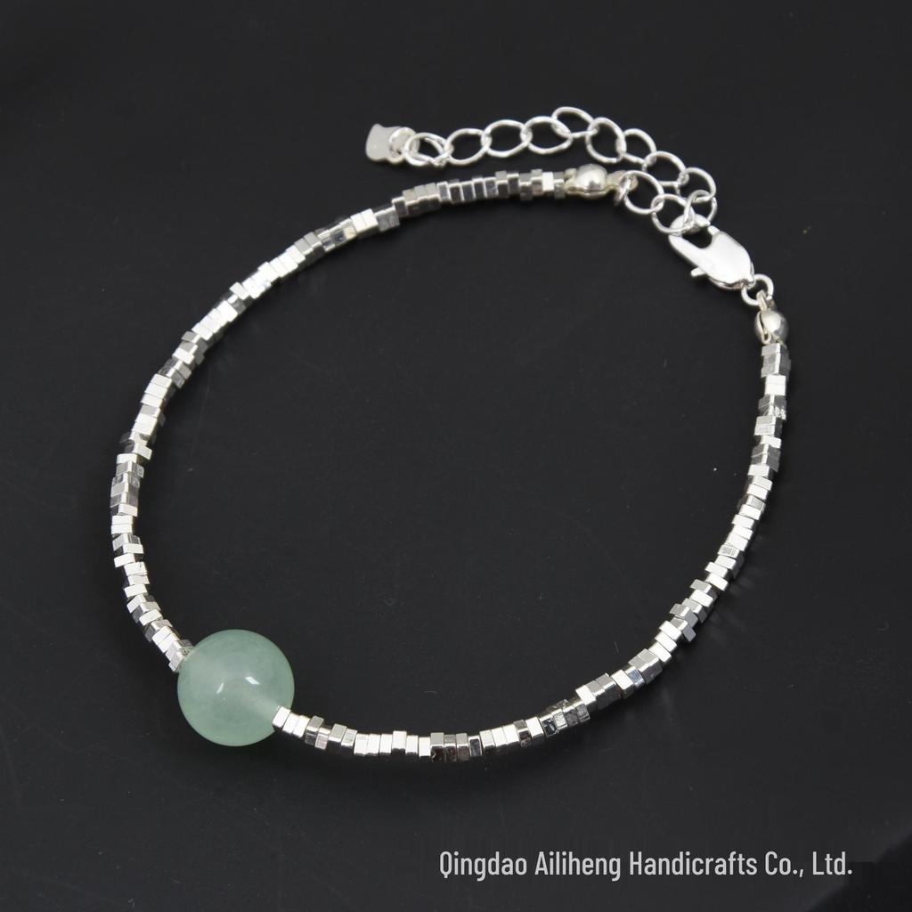 Elegantly Crafted 925 Silver Clavicle Necklace - Trendy, Unique Design for a Luxurious Birthday Gift