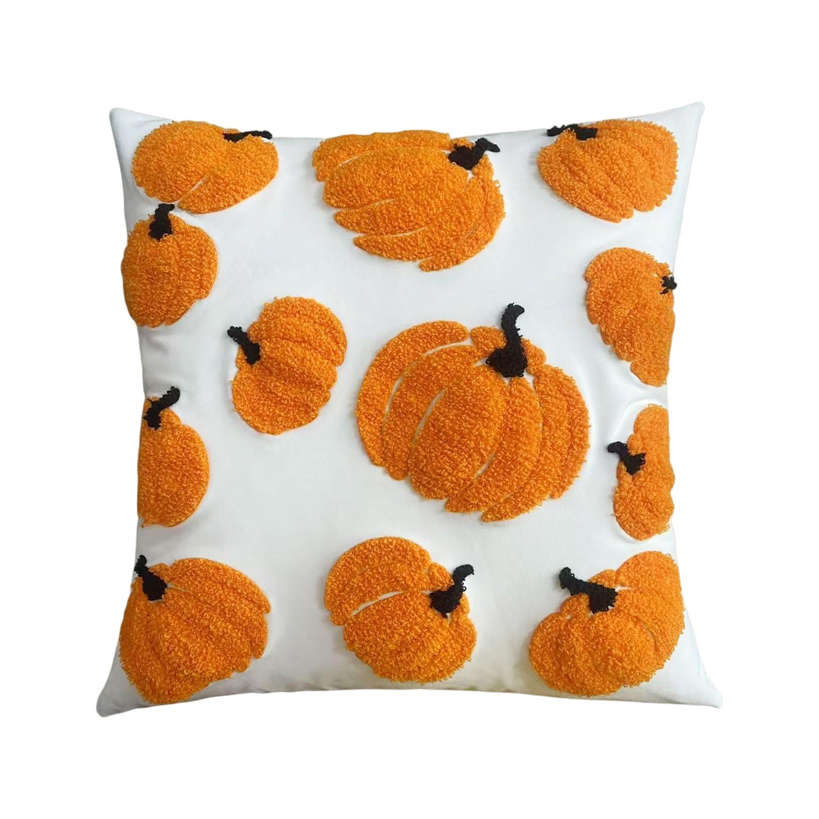

Хэллоуин Плюшевая Вышитая Наволочка Гостиная Диван Вечеринка Украшение One Size