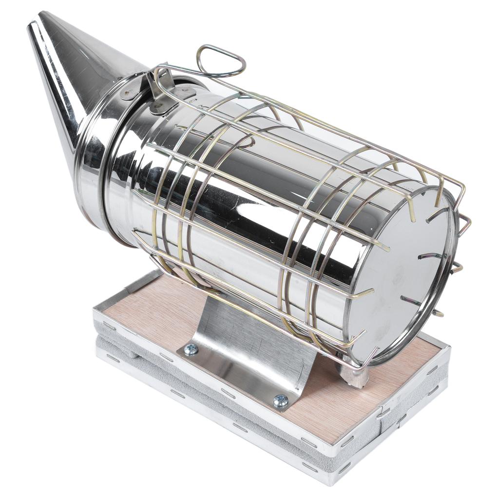 8Pcs/Set Beekeeping Kit Bee Brush Scraper Frame Clip Wire Embedder Beehive Smoker Queen Bee Cage