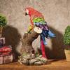 Nordic Pastoral Style Parrot Ornaments - Creative Bird Models for Living Room, Wine Cabinet, TV Stand, and Entryway Decor.