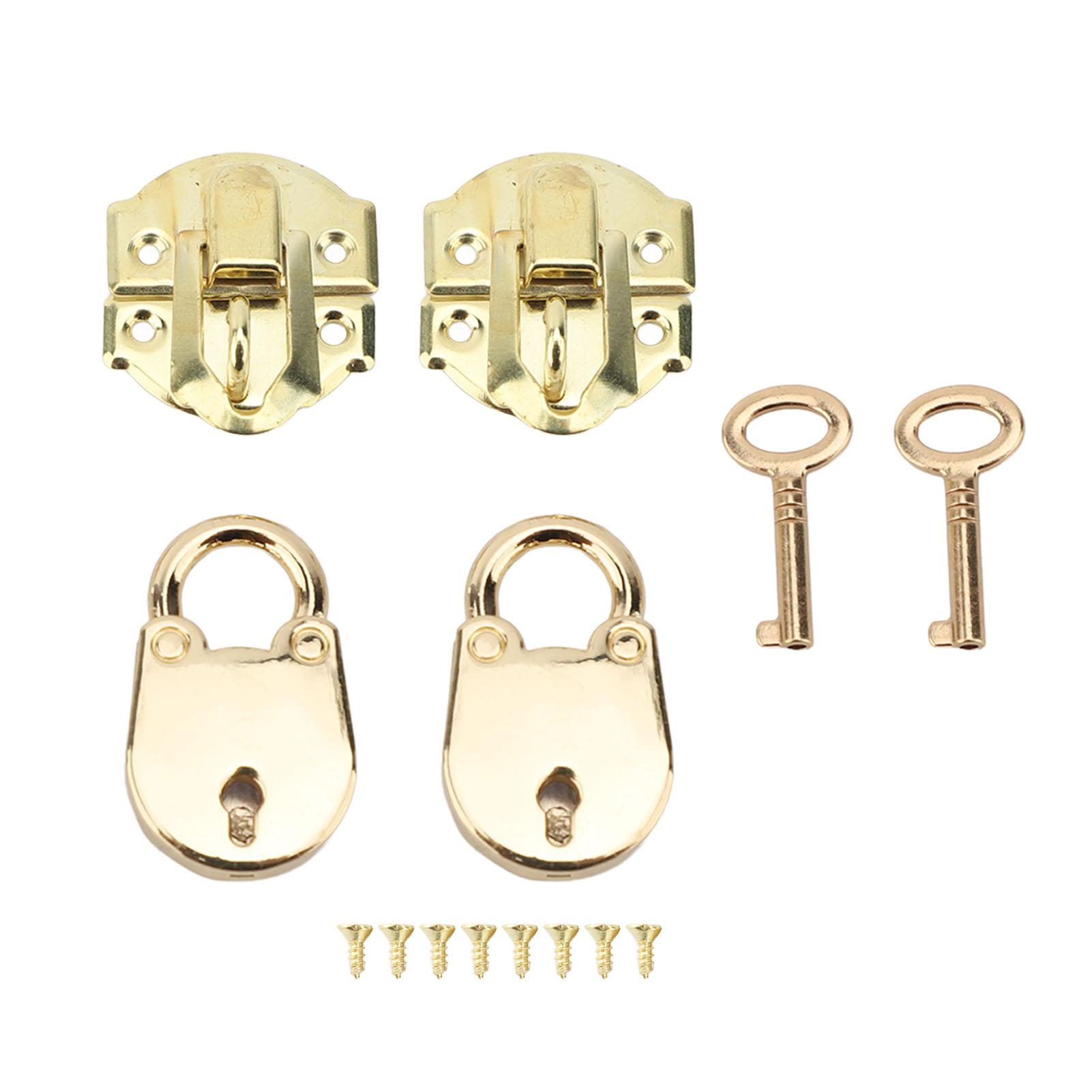 Zăvor cu hasp din aliaj de zinc cu șuruburi, lacăt decorativ vintage cu urs, set de blocare pentru cutie de lemn, cutie de bijuterii, obiecte