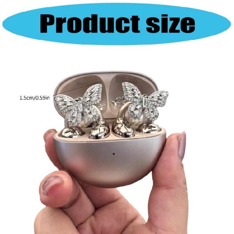 Versatilitys Butterfly Ear Clip Earphone Decorations Easy Installation Ideal For Fashion Creators Customs Designs Jewelry