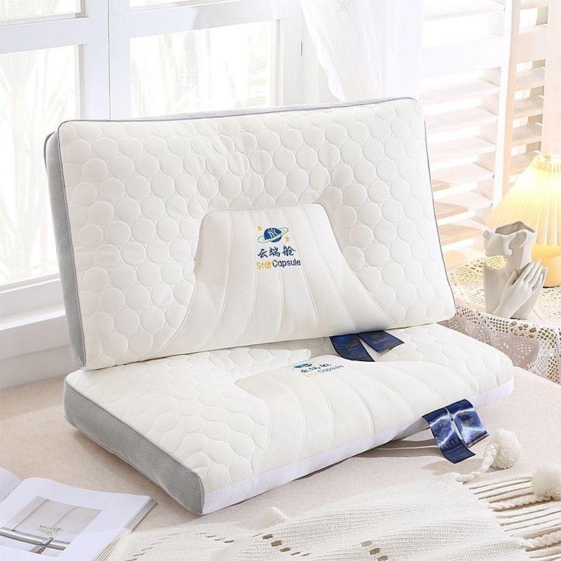 

Подушка для шеи помогает спать и защищает подушку для шеи и шейного отдела ортопедическая бытовая соевая подушка для массажа СПА для сна 2 PCS