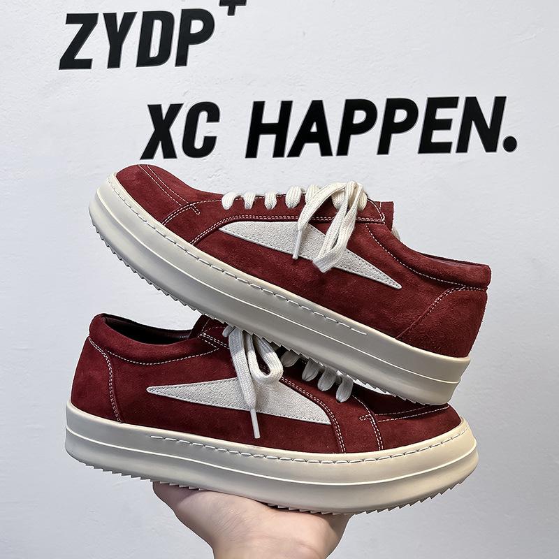 2025 new triangular board shoes casual comfortable versatile trend couple board shoes 4401-4402-A