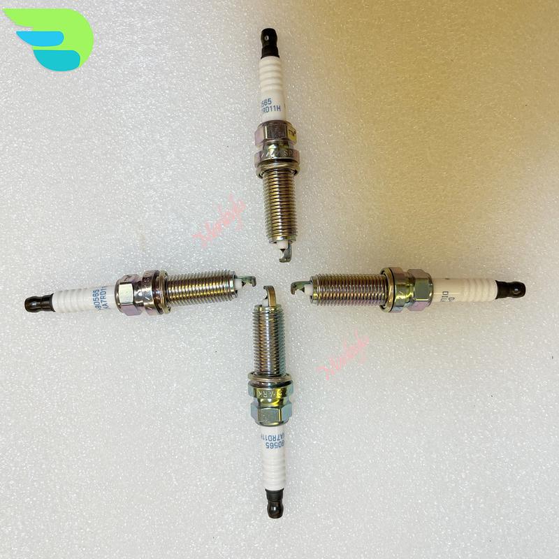 4pcs Dual Iridium Spark Plug For 22401-1VA1C DILKAR7D11H 90565 For Nissan Rogue 2.0 L 2017 X-TRAIL QASHQAI MR20 Engine 224011VA1