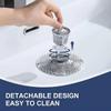 Stainless Steel Sink Strainer Drain Filter for Bathroom Kitchen Bathtub Drain Hair Catcher Drainage Cover with Anti-Clogging Design