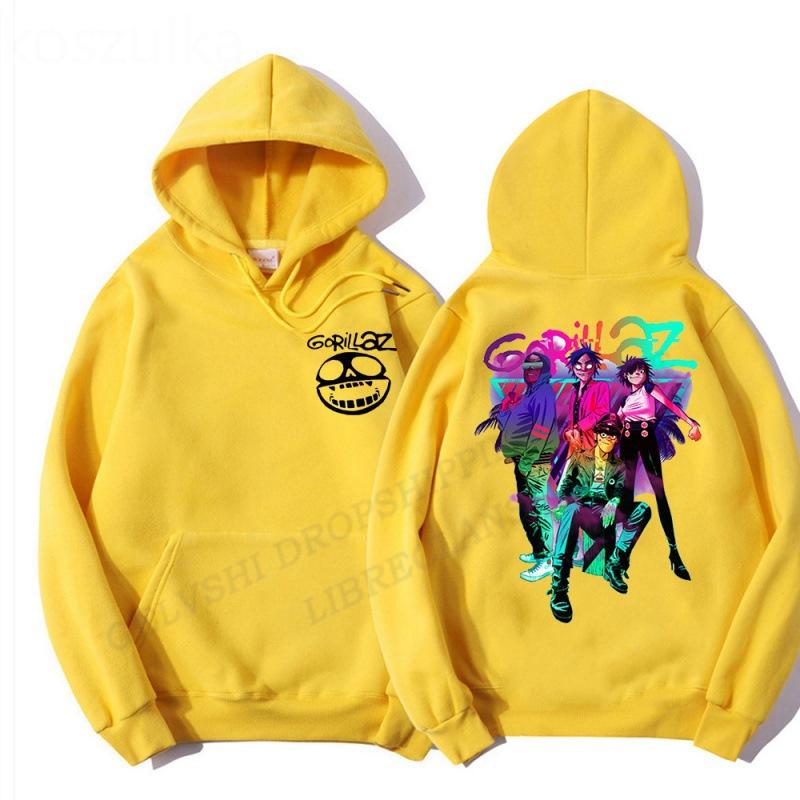 Hanorac Gorillaz Bărbați Femei Hanorac Fashion Toamnă Iarnă Fleece Streetwear Topuri