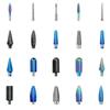 Ceramic Carbide Nail Drill Bits Rotate Electric Ceramic Milling Cutter For Manicure Pedicure Tools