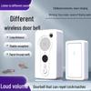 Wireless Multi-purpose Doorbell with Remote Control for Homes, Apartments, Restaurants, and Shops - Includes Emergency Call Button