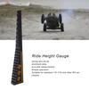 Ride Height Gauge Accurate Measurement Aluminum Alloy RC Height Measuring Ruler for 1Celsius8 1Celsius10 RC Car Chassis