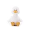 Apricot Lamb - A Soft, Cute, Fluffy Duck Plush Toy with Cheerful Squawking Sounds, Suitable for Both Boys and Girls, 17cm.