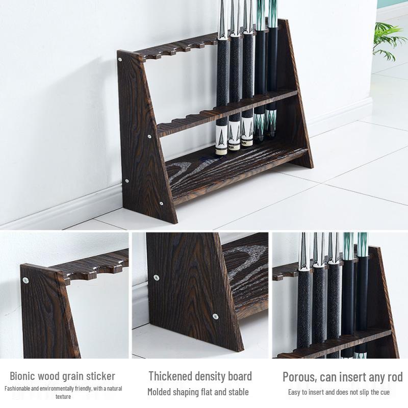 Jundingying 12-Hole Billiard Cue Rack