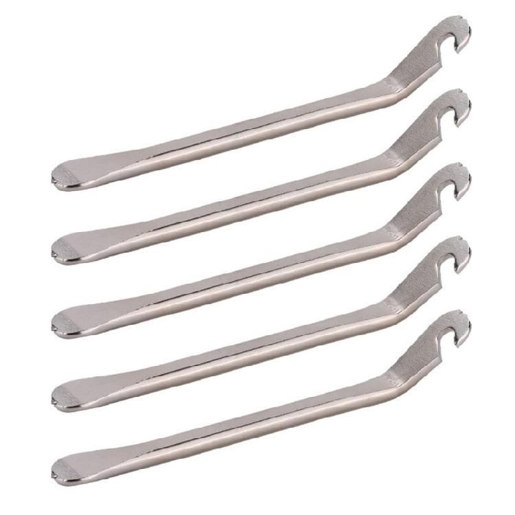 

5Pcs Bicycles Tire Levers Tyre Spoon Changing Tool Bicycles Tyre Lever Tube Remover Tool Bike Tire Opener Crow Bar 1 срібний