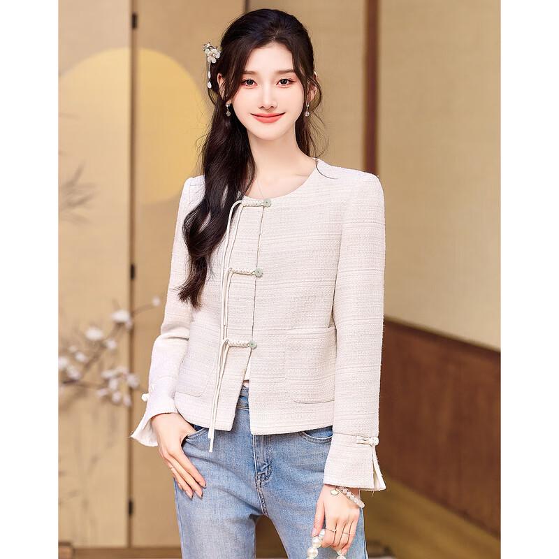 

Women s Elegant Short Coat M