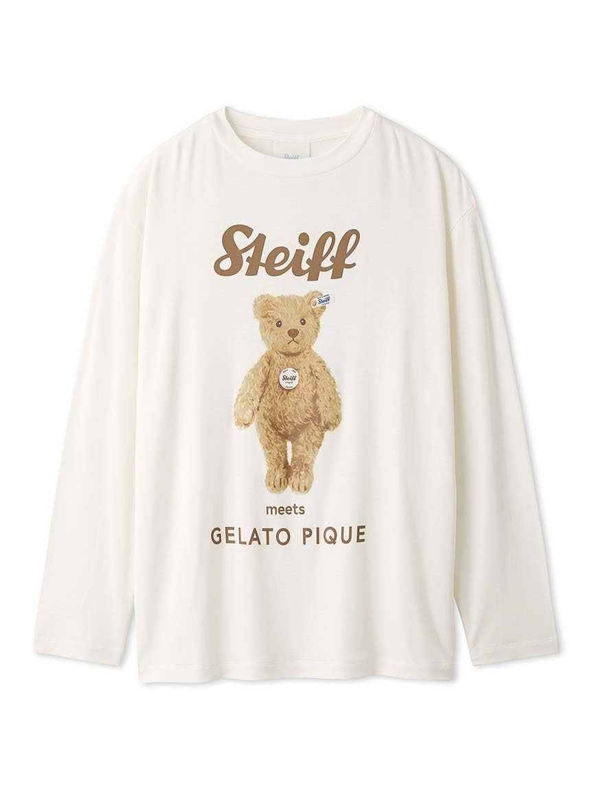 

Steiff James One Point Ron T PWCT245237 CRM Бесплатный размер [Gelato Pique]