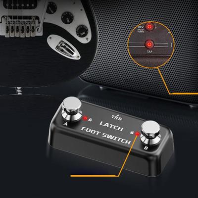 Dual Foot Switch Pedal Operated Non Slip Effects Repair Parts Momentary