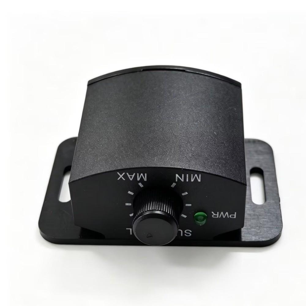 4m/13ft Cable Car Bass Knob Black Car Audio Volume Controller Remote Bass Knob  Bass Level Tuning