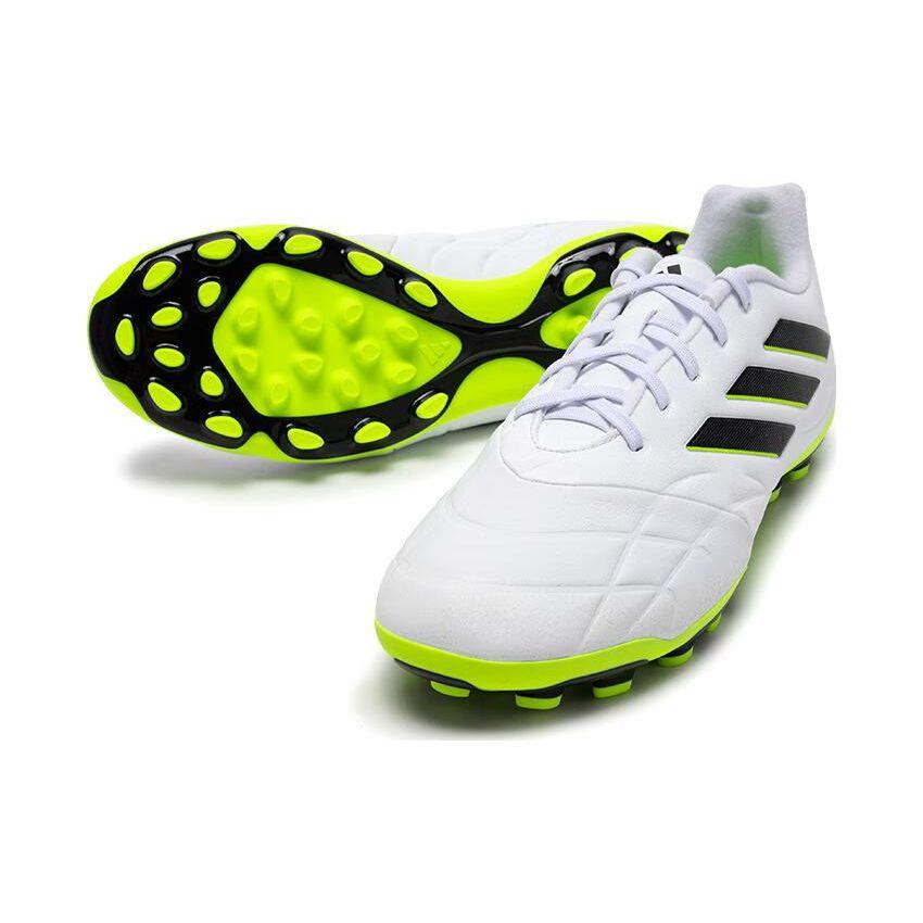 Adidas X Crazyfast.3 Round Toe Lace-Up AG (Rubber Short Stud) Fabric Slip-Resistant Durable Soccer Shoes Unisex Soccer Shoes White IF0210