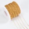 2M/roll Stainless Steel Thin Twist Chain 2mm Gold Color Silver Color Metal Link Chains for DIY Necklaces Bracelet Jewelry Making