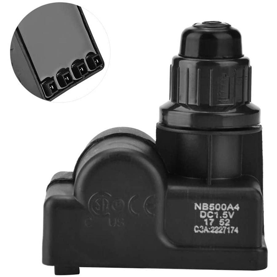 A08R BBQ Gas Grill Ignitor Durable Spark Generator Push Button Igniter 4 Outlets AA Battery Gas Appliances Replacement