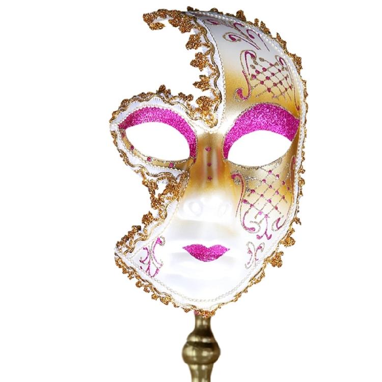 Masquerade Half Face Mask Cosplay Half Mask Masquerade Costume Accsessory