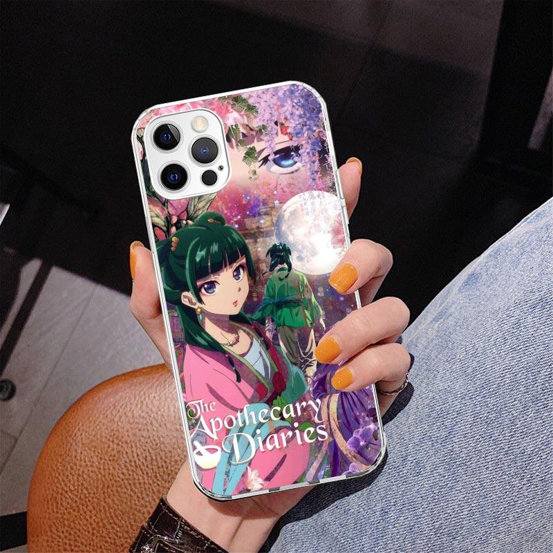 A-Apothecary D-Diaries Anime Phone Case For iPhone 13 12 Mini 11 Pro Max XS XR X SE 7 8 Plus 5S 5 6S 6 Gift Print Cover Fundas