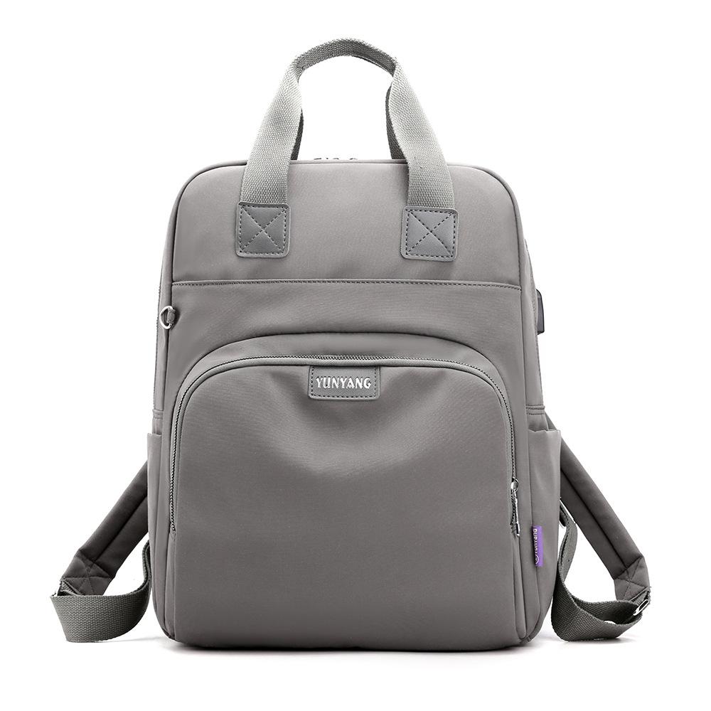 Backpack with USB Charging Port – 15.6-inch Laptop Bag for Women, Travel & Work – 8 Colors Available, Fits Suitcase Handle