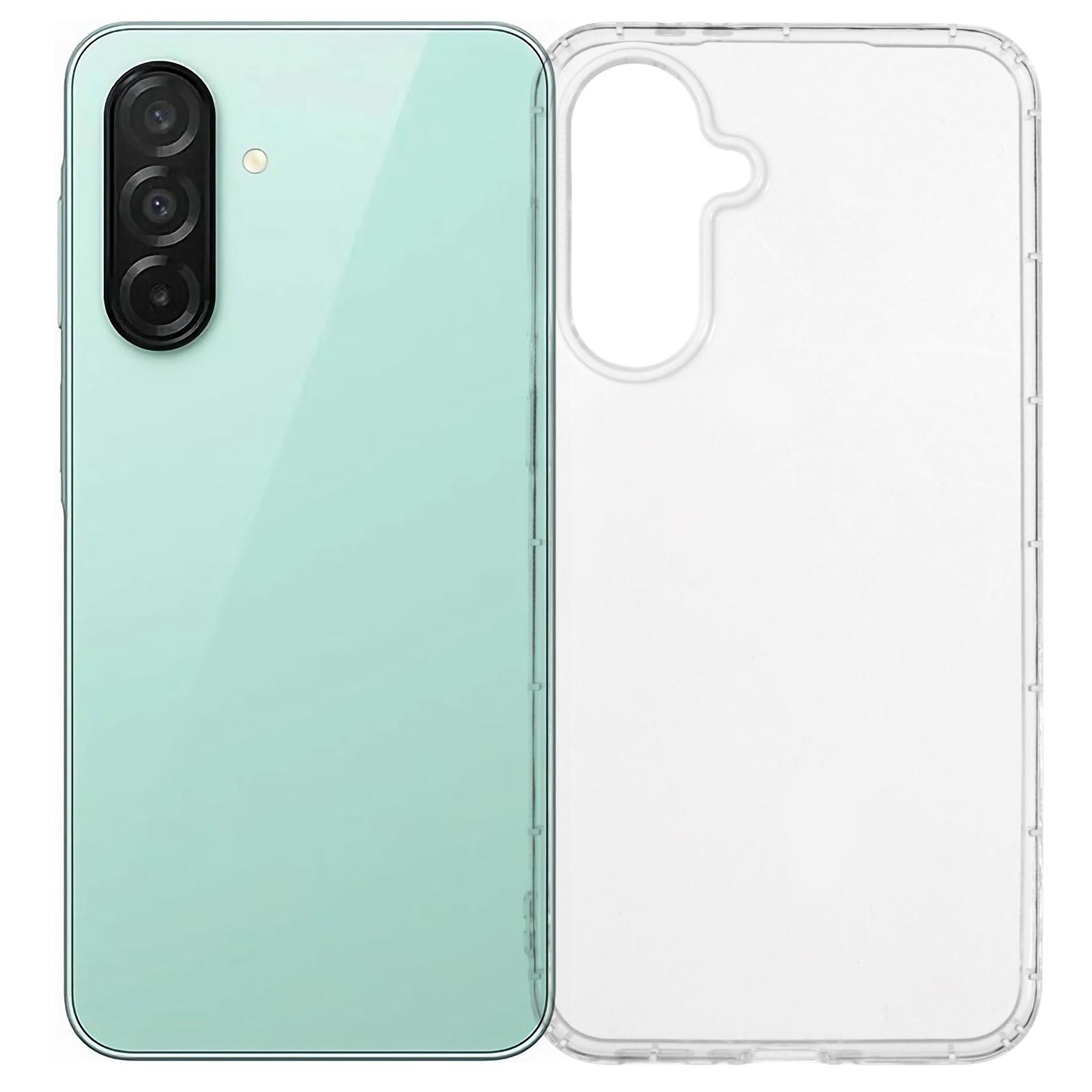 

Для Samsung Galaxy A26 5G Прозрачный ТПУ Чехол Чехол для телефона Защита подушками безопасности (Большое отверстие для задней линзы) Type A