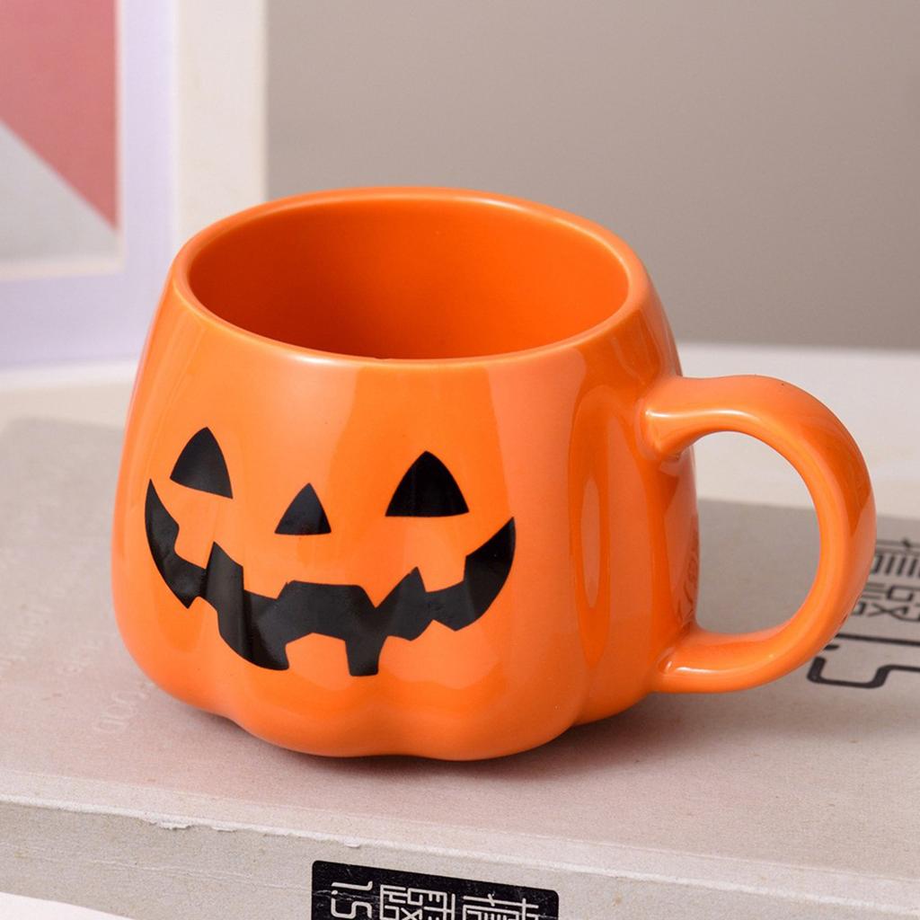 Creative Halloween Cushaw  Cute Mug Hand-painted Suitable For Halloween Party Scene Decoration