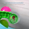 Rainbow Sucker Windmill Bath Toy Water Spray Colorful Waterwheel Interactive Fun Toy for Toddlers Baby Bath Time Play