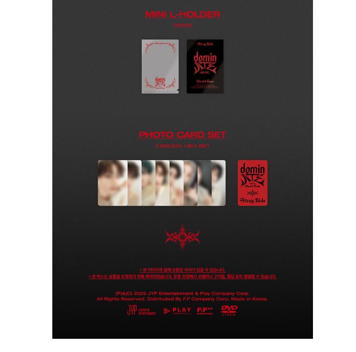 [Pre-order] Stray Kids World Tour <dominATE SEOUL> DVD (3DISC)