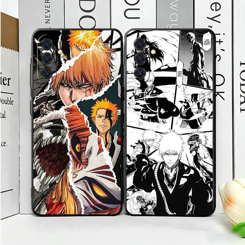 Bleach Anime Ichigo Kenpachi Soft Phone Case for Samsung A17 A37 A57 A16 A26 A36 A56 A15 A25 A35 A55 A14 A24 A34 A54 A13 A23 A33