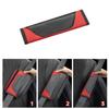 2Pcs PU Car Seat Belt Shoulder Covers Breathable Soft Protective Pads for Comfortable Daily Driving Travel